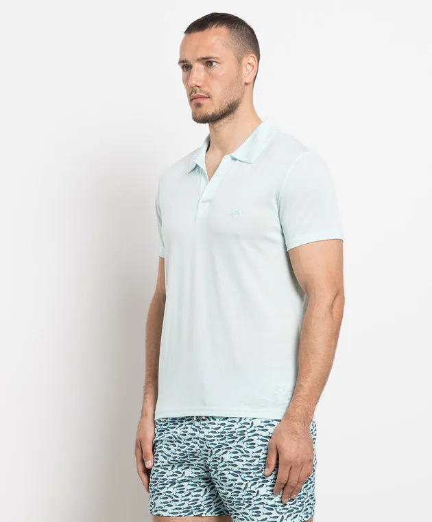 Vilebrequin Polo Pirinol blu PRLH9R02