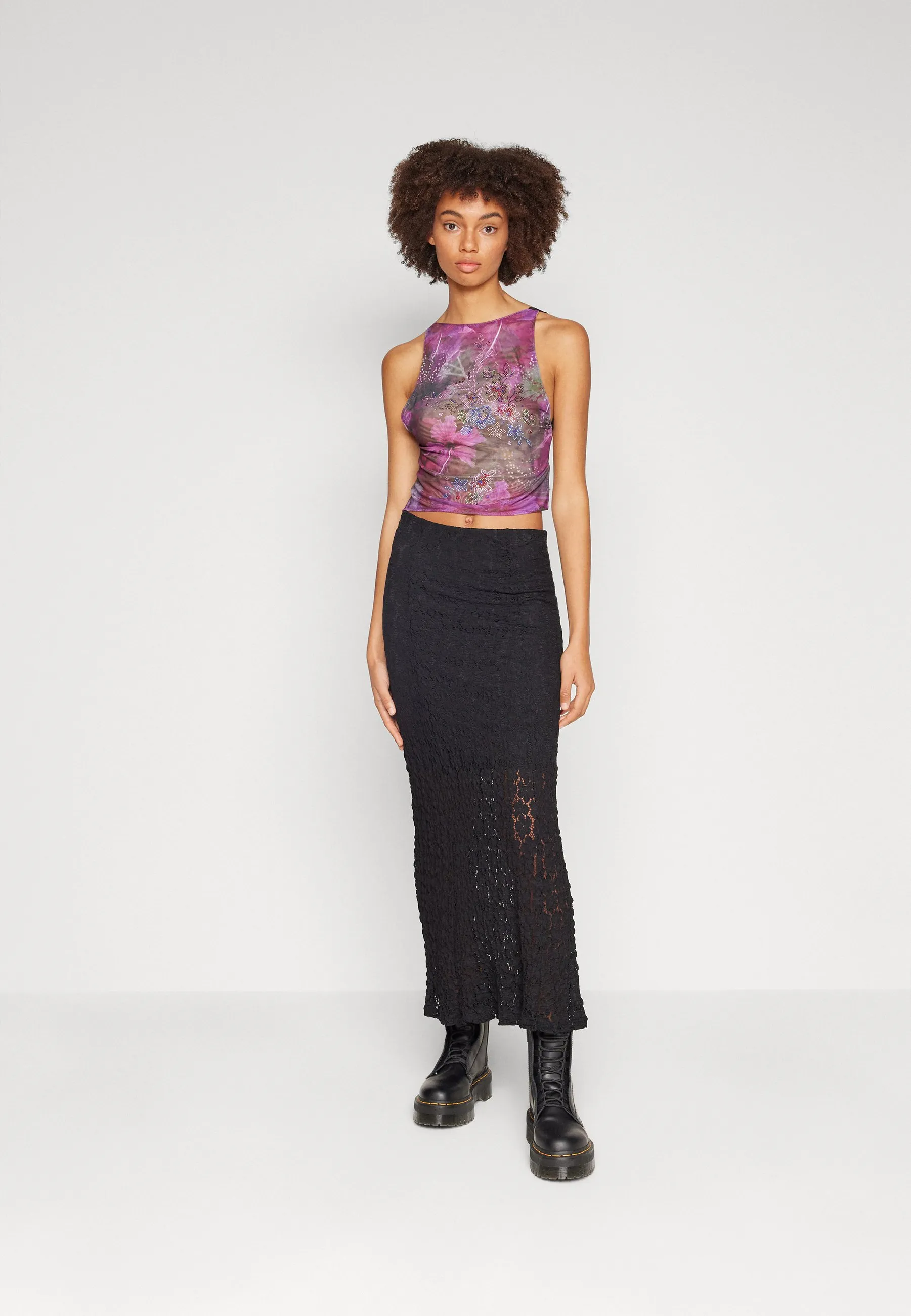 VMIVANIA ANKLE SKIRT - Gonna lunga