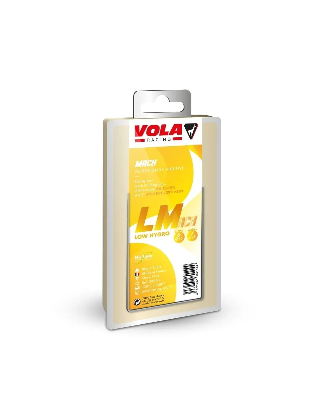 Vola Racing LMach Cera Gialla 80g