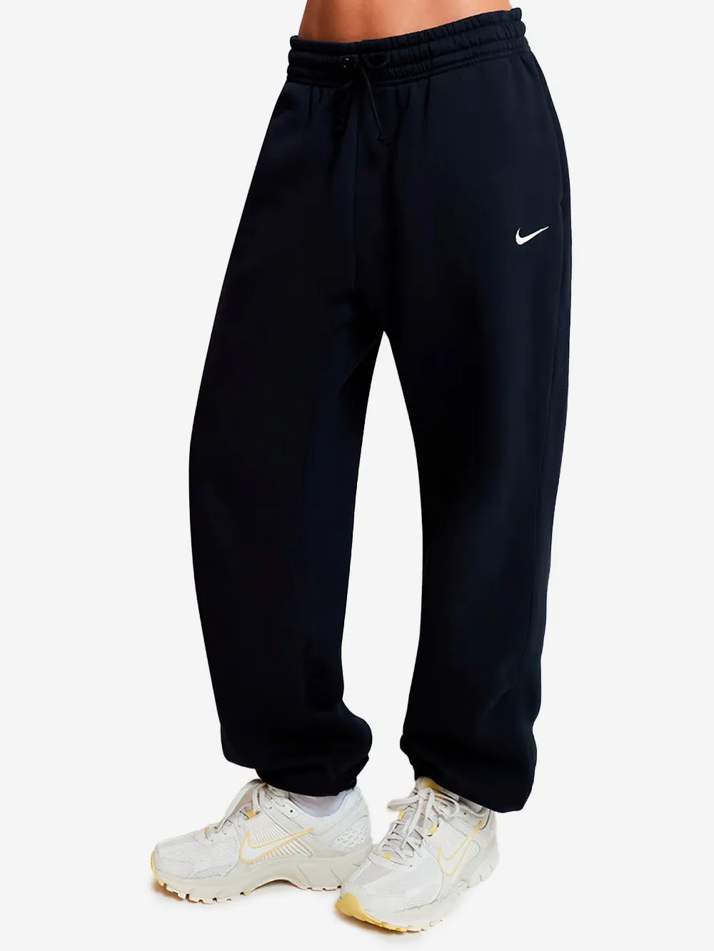 W Pantaloni tuta fleece oversize
