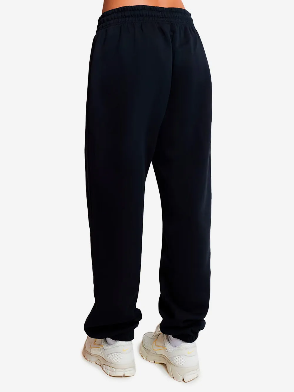W Pantaloni tuta fleece oversize